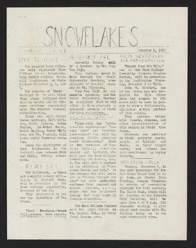 Snowdrift (Snowflake) 1955